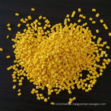 Environmental-Friendly Recycled Yellow Masterbatch for PP/PE/ABS/as/EVA/Pet